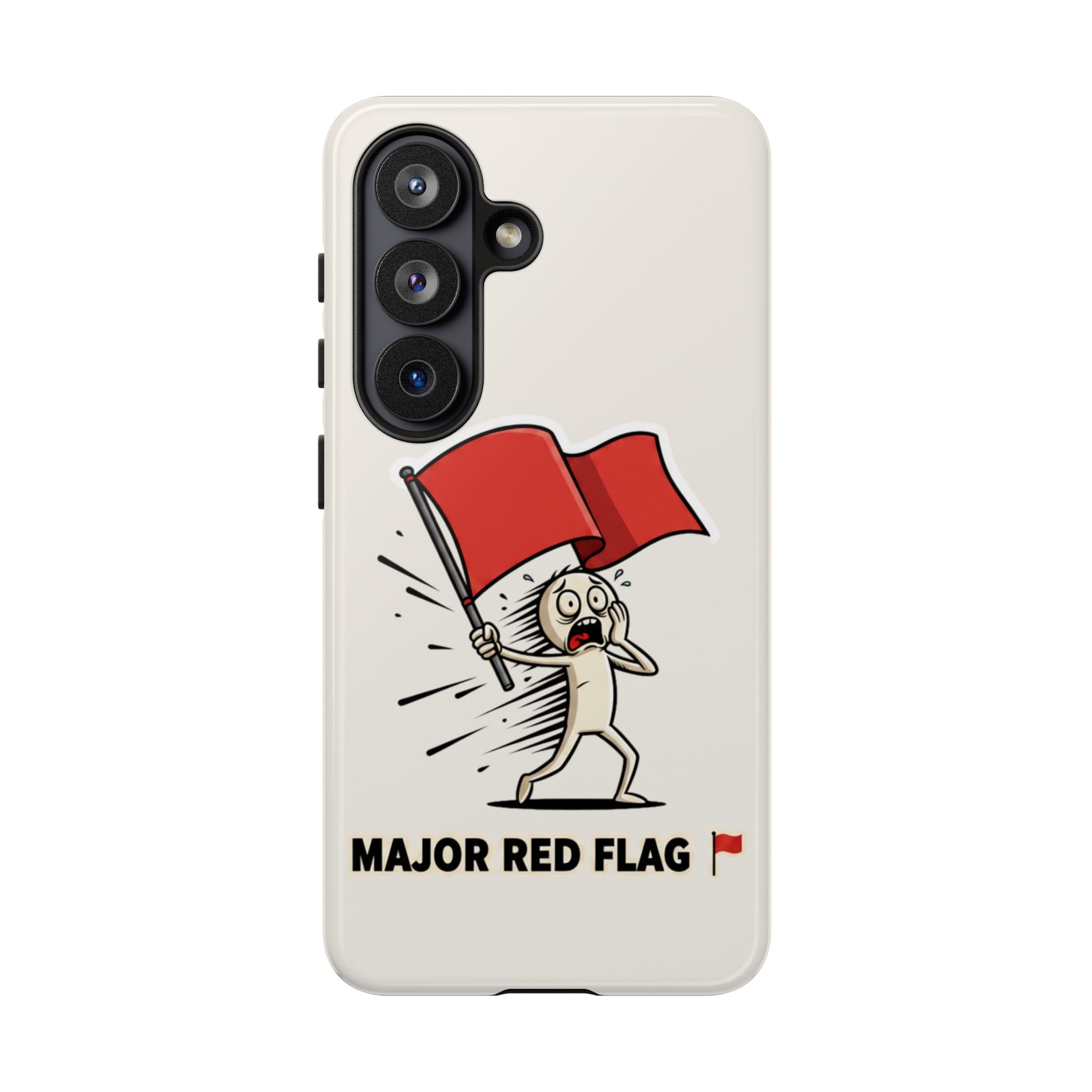 Major Red Flag Character - Phone Case