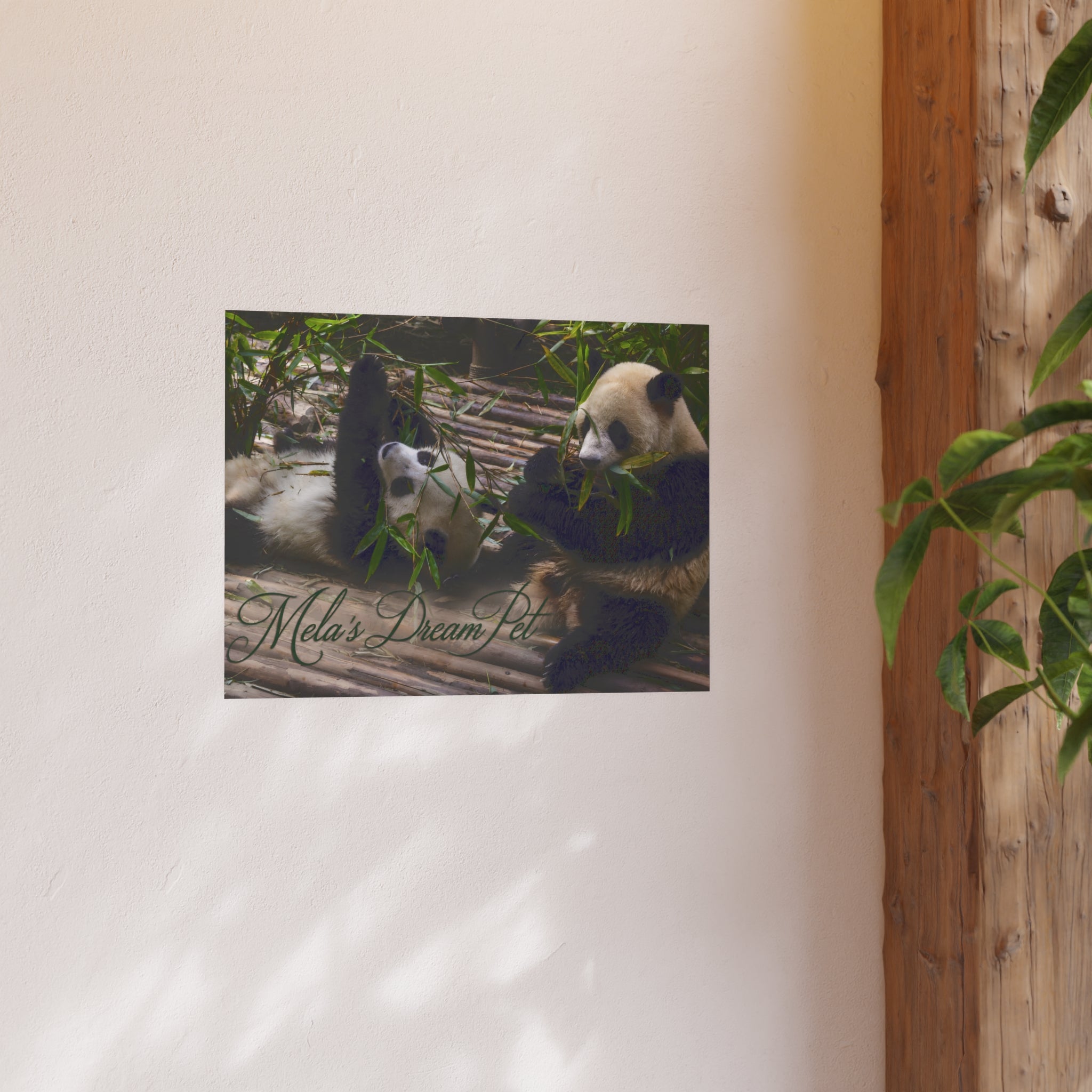 “Name’s” Dream Pet" Poster Satin or Matte Wall Art