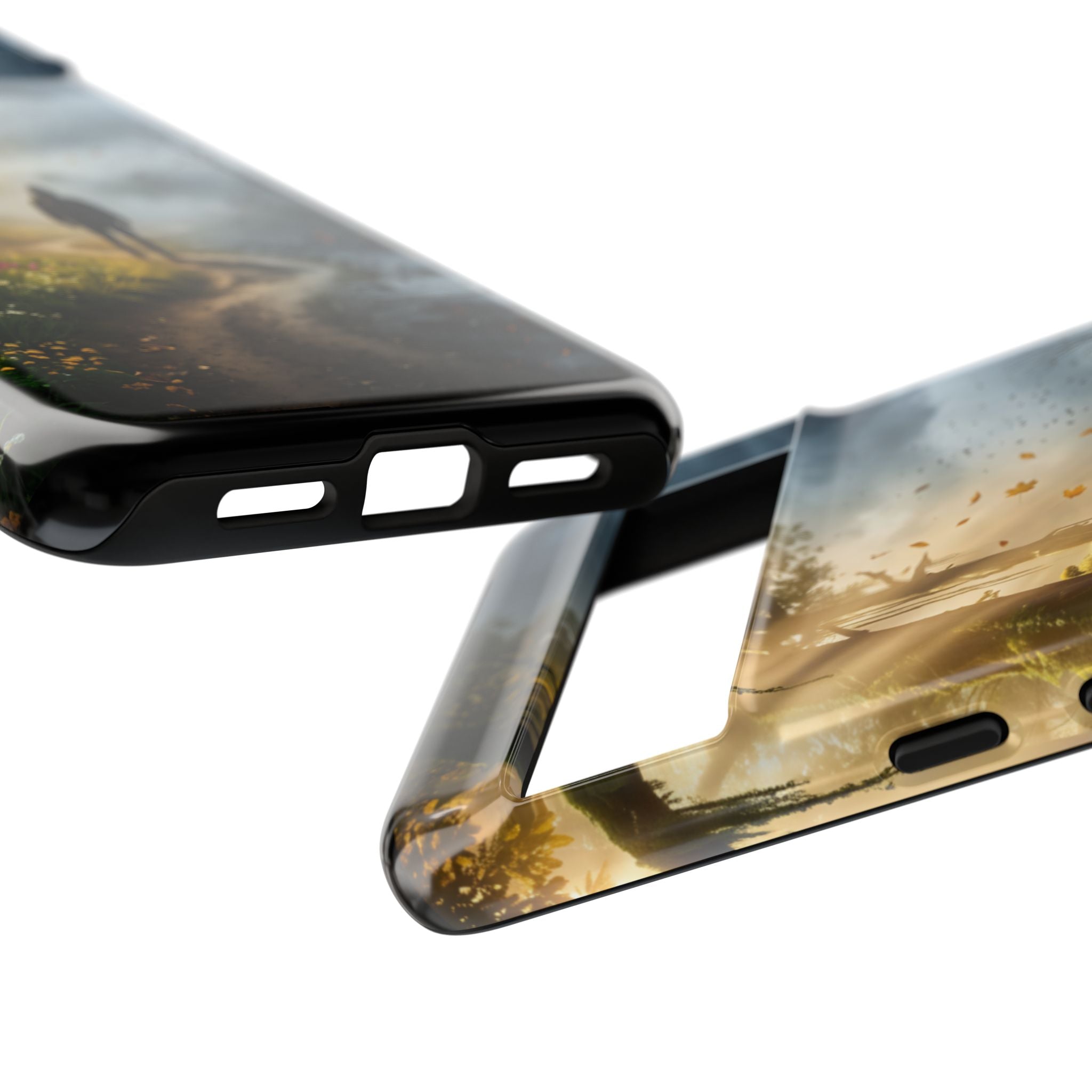 Contrasting Light/Dark Art - Phone Case