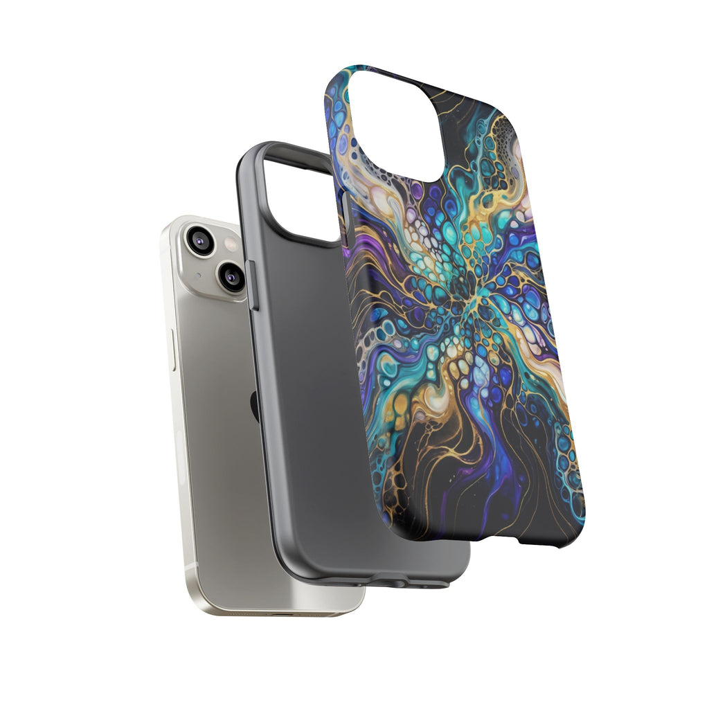 Liquid Cosmos Bloom - Phone Case