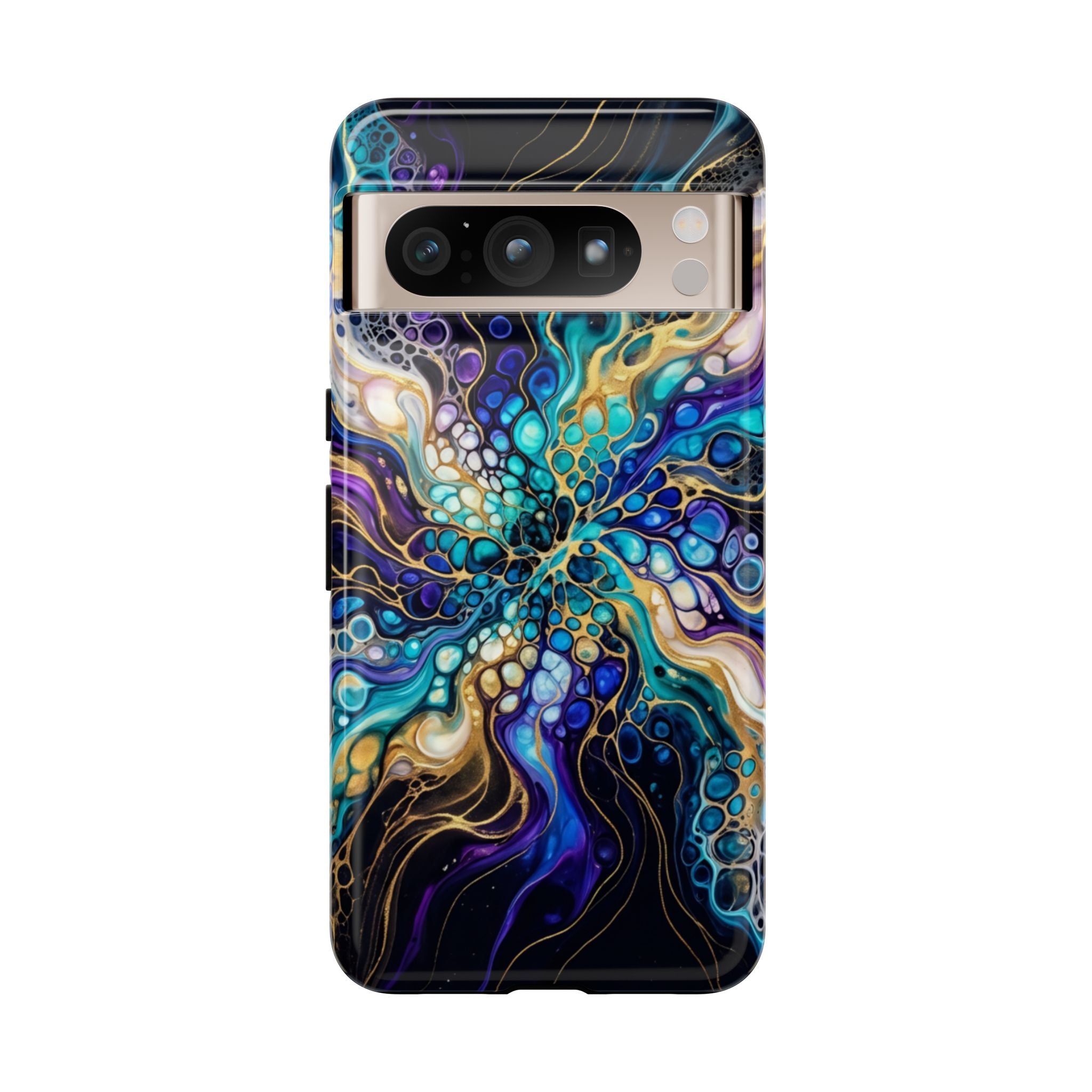 Liquid Cosmos Bloom - Phone Case
