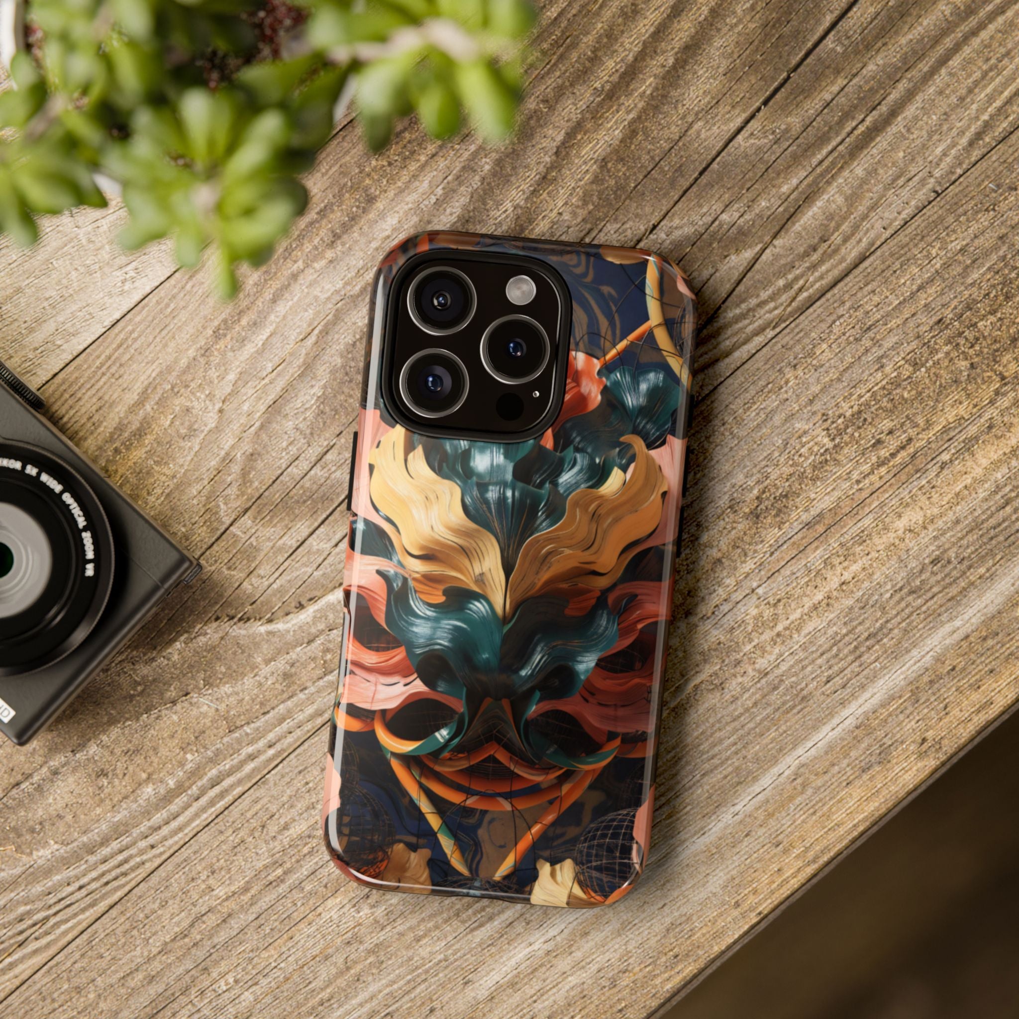 Dark Wild Abstract - Phone Case