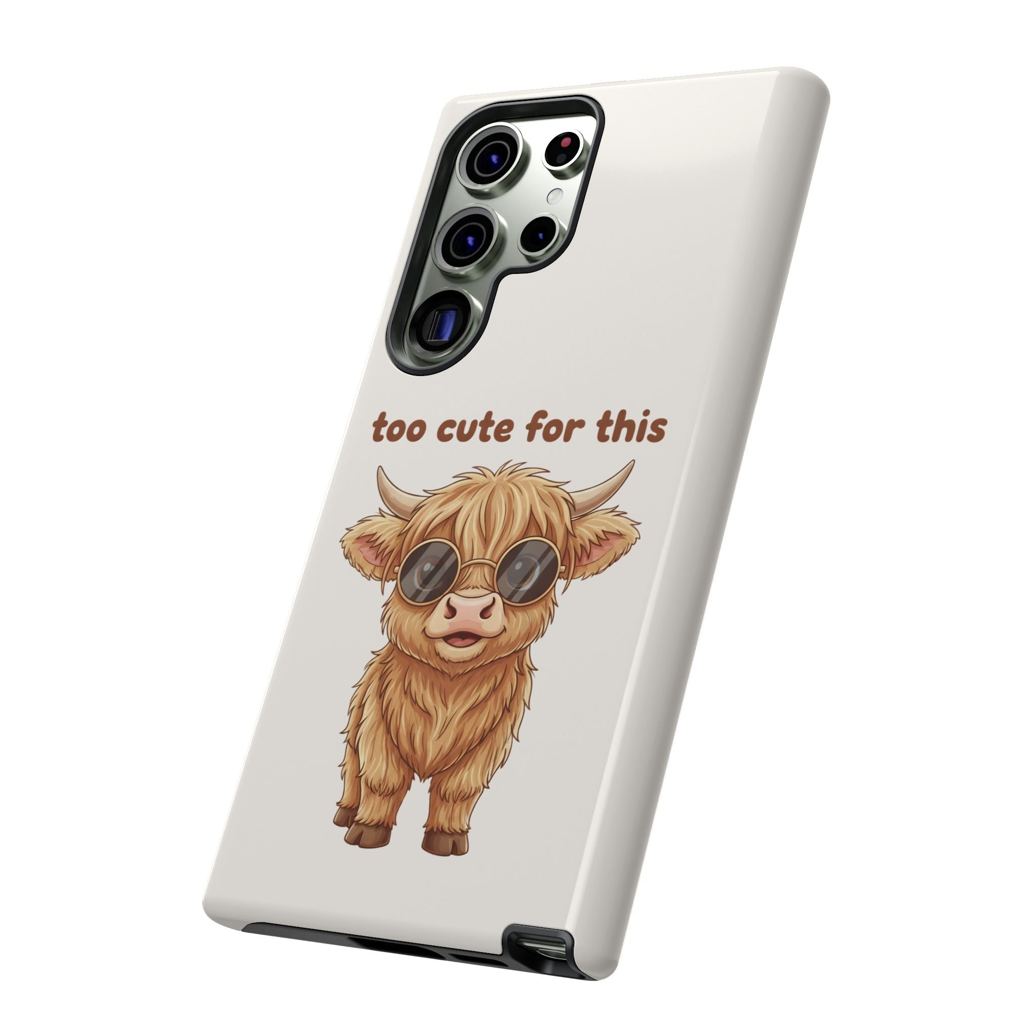 Highland Cow Phone Case — Too Cute for This Design