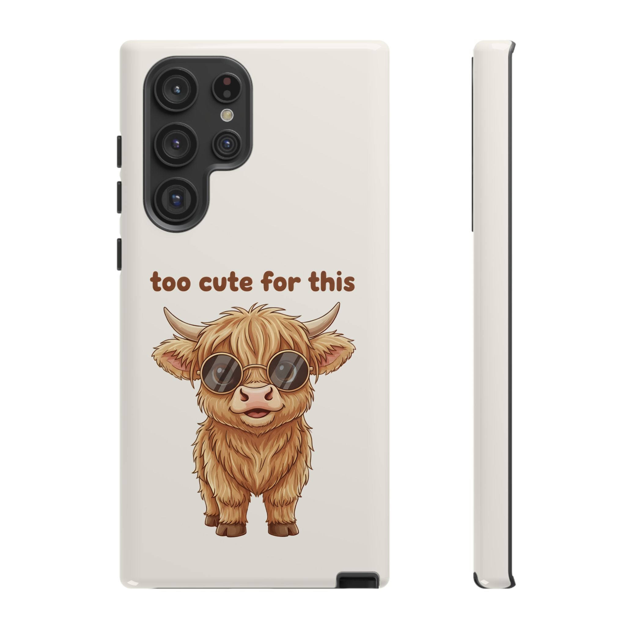 Highland Cow Phone Case — Too Cute for This Design