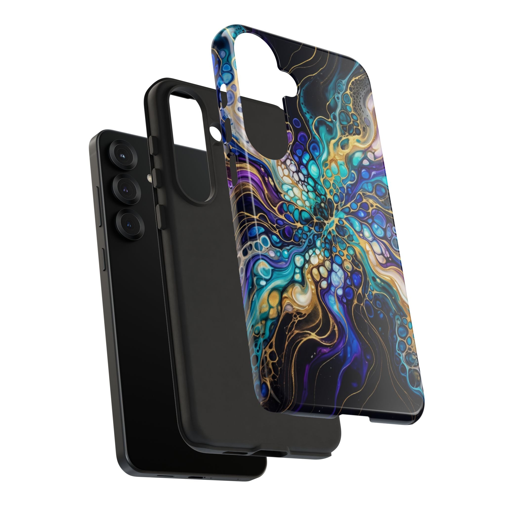 Liquid Cosmos Bloom - Phone Case
