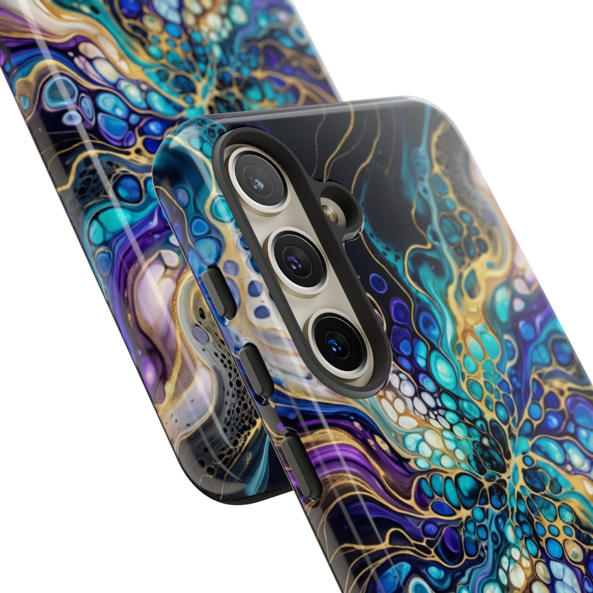 Liquid Cosmos Bloom - Phone Case