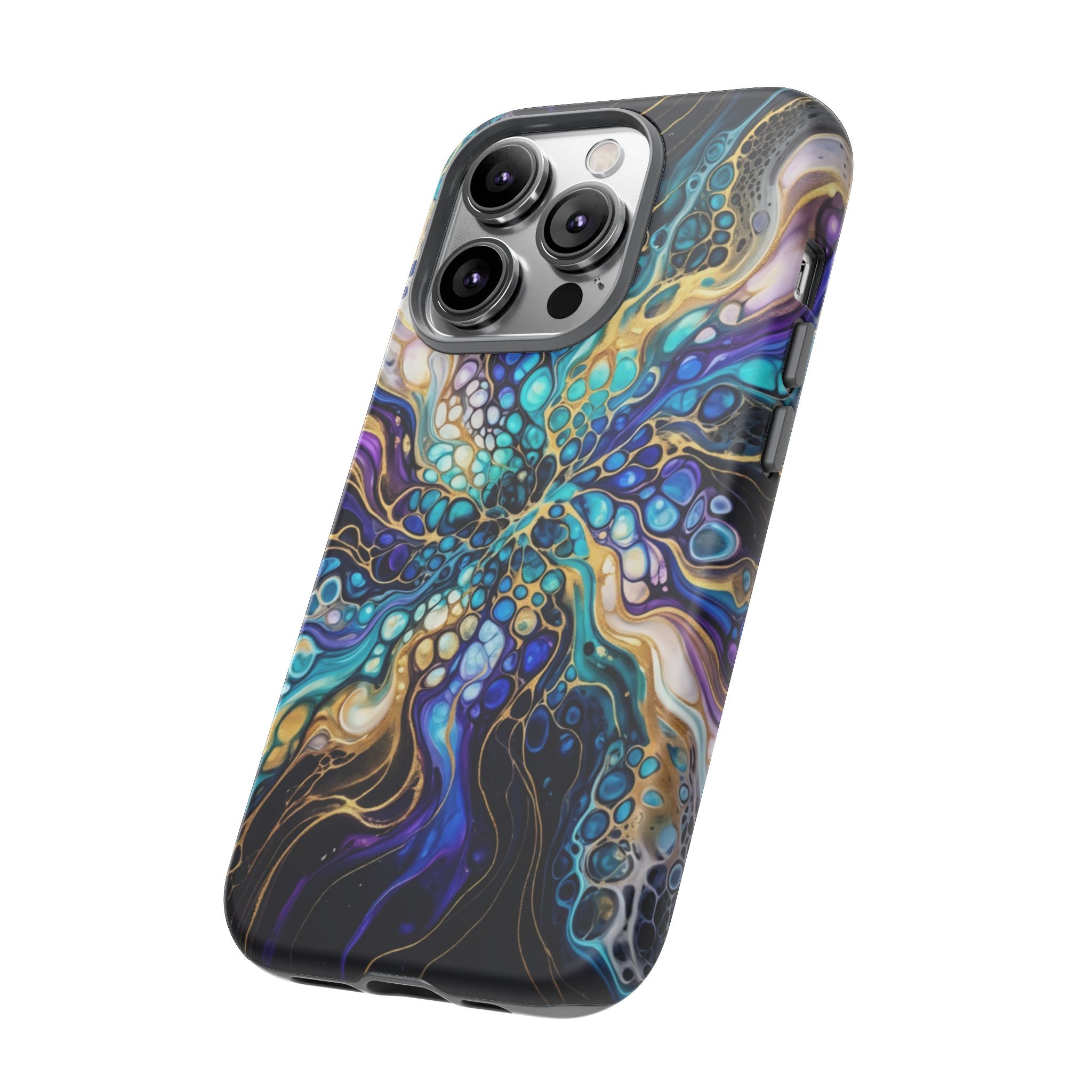 Liquid Cosmos Bloom - Phone Case