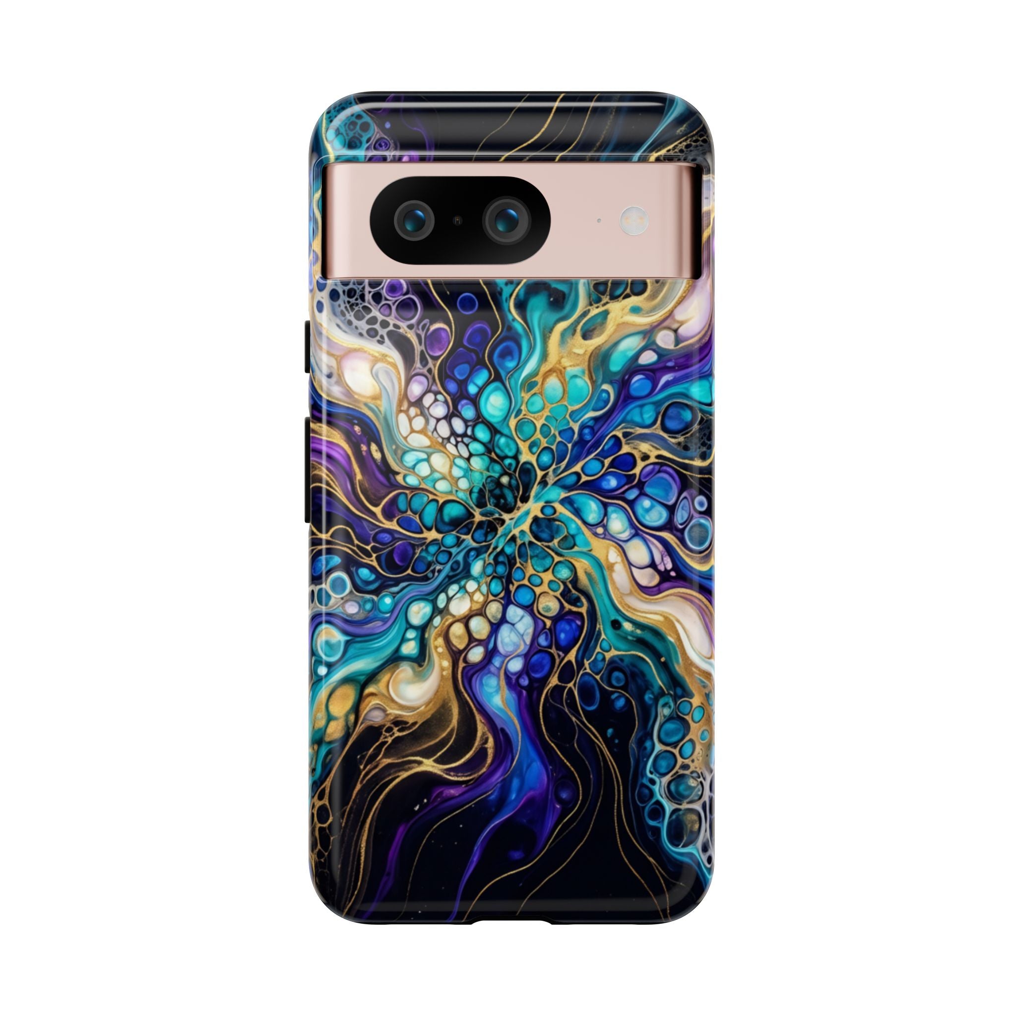 Liquid Cosmos Bloom - Phone Case