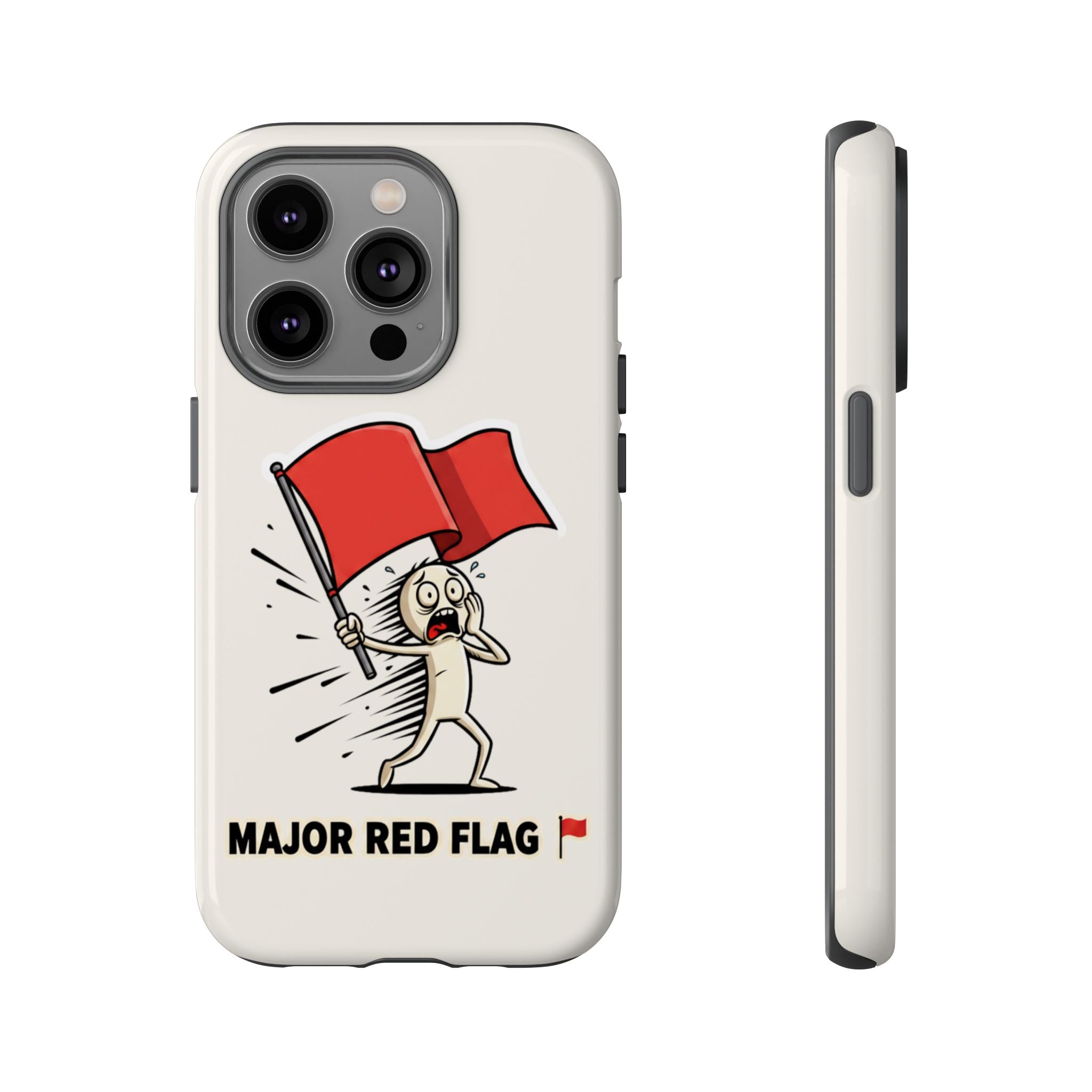 Major Red Flag Character - Phone Case