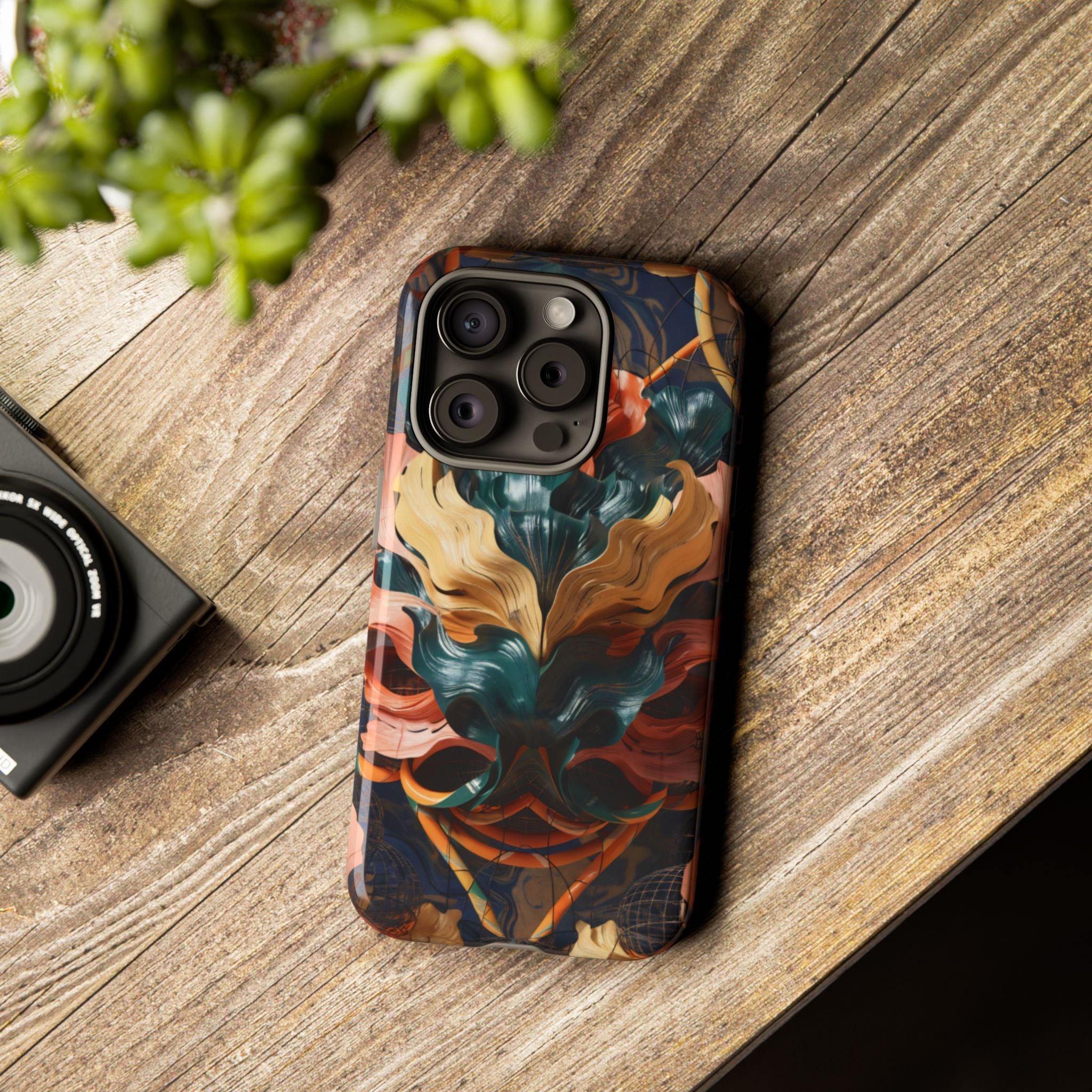 Dark Wild Abstract - Phone Case